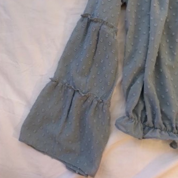 Grey Ruffled Shirt - Picture 2 of 3